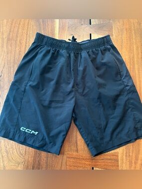 CCM Black shorts youth XL
